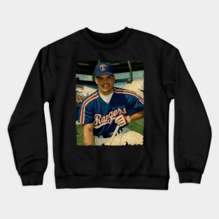 Pudge Rodriguez in Texas Rangers Crewneck Sweatshirt